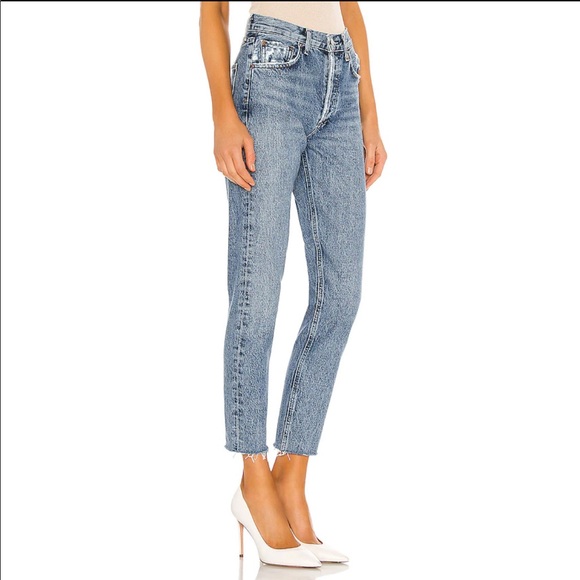 *SOLD*NWT AGOLDE JAMIE HIGH RISE CLASSIC - Picture 2 of 4